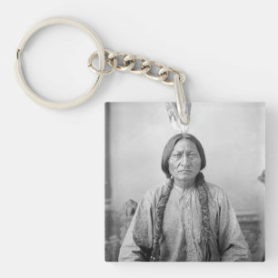 Porte-clefs Lakota Leader assis Bull Amérindien