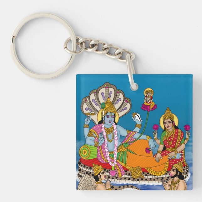 Porte-clefs Lakshmi Narayan Keychain (Devant)