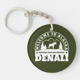 Porte-clefs L'Alaska. Parc national et conserve de Denali