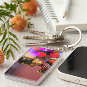 Porte-clefs L'ami soldat jouet classique de Noël de SlipperyJo