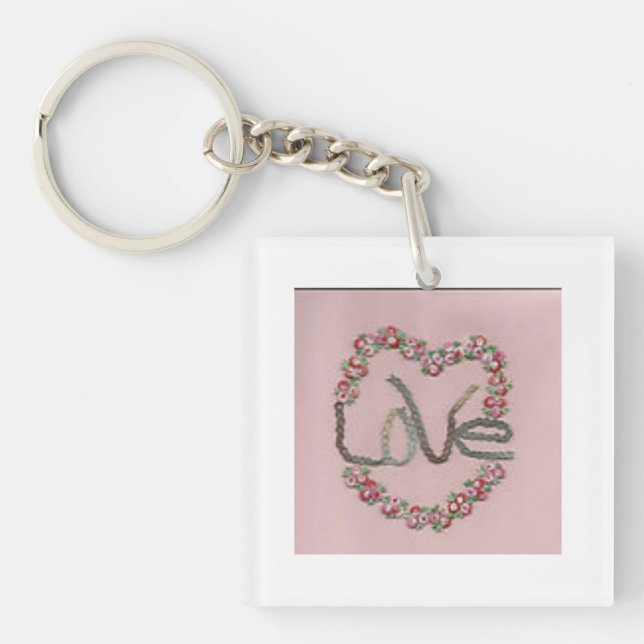 Porte-clefs L'Amour de Rosebud (Devant)