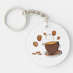 Porte-clefs L'amour du café