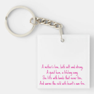 Porte-clefs L'amour d'une mère