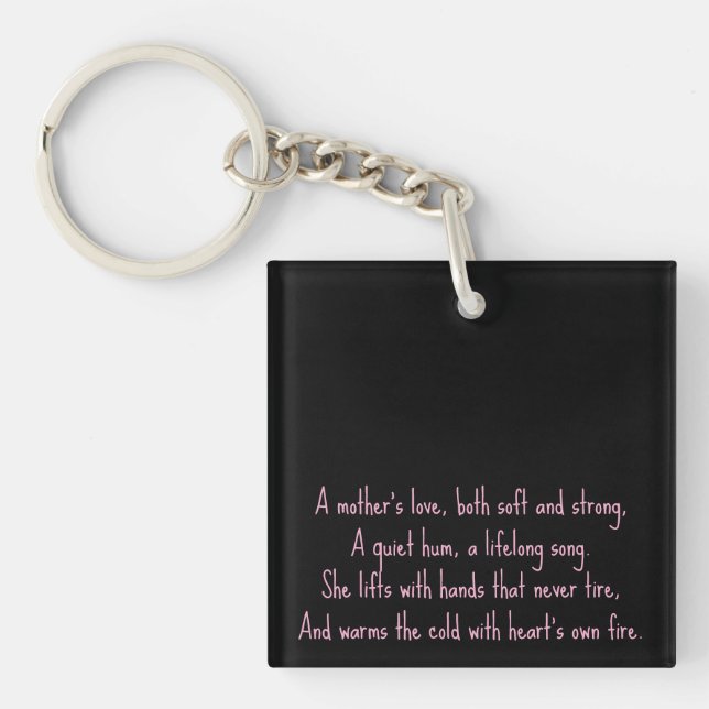 Porte-clefs L'amour d'une mère (Devant)