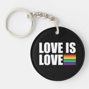 Porte-clefs L'amour est l'amour