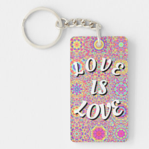 Porte-clefs L'amour est un Porte - clé de fierté d'amour