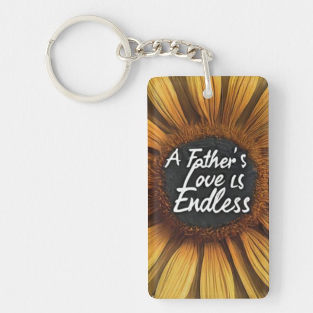 Porte-clefs L'amour inépuisable d'un père (Devant)