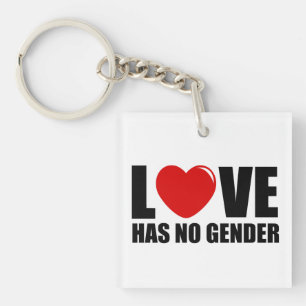 Porte-clefs L'amour n'a pas de genre