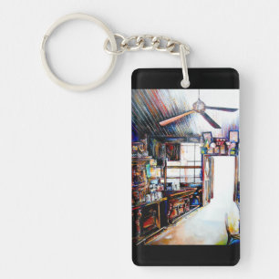 Porte-clefs L'amour n'est pas un mur, c'est un pont