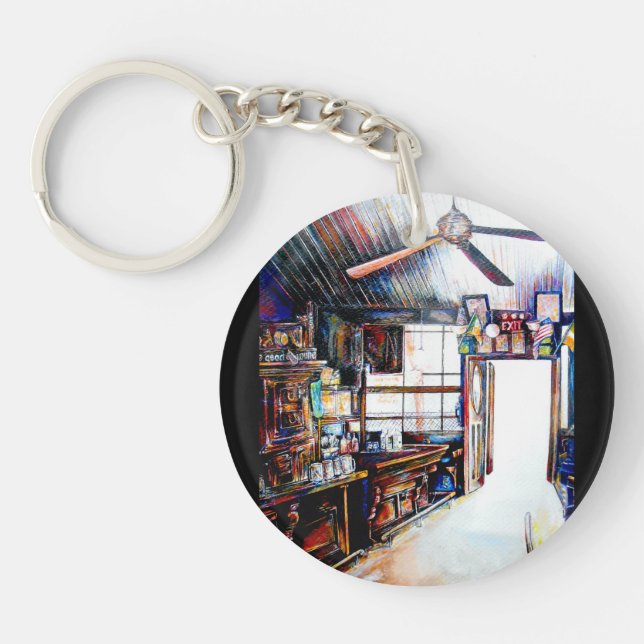 Porte-clefs L'amour n'est pas un mur, c'est un pont (Devant)