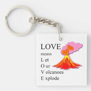 Porte-clefs L'amour signifie ...