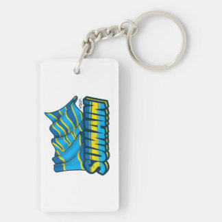 Porte-clefs Langage des signes «WOW» - Deaf Pit Paffner.