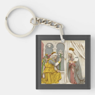 Porte-clefs L'ange Gabriel l'Annonciation à Marie