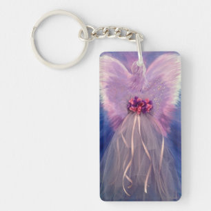 Porte-clefs L'ange "Lavender Love" est un symbole d'amour