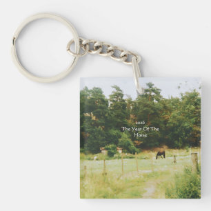 Porte-clefs L'Année du Cheval, 2026, 