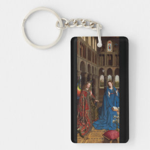 Porte-clefs L'Annonciation de Van Eyck Premium Lumière Cathédr