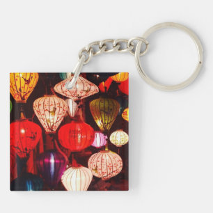 Porte-clefs Lanternes Ornementales Colorées Lumineuses
