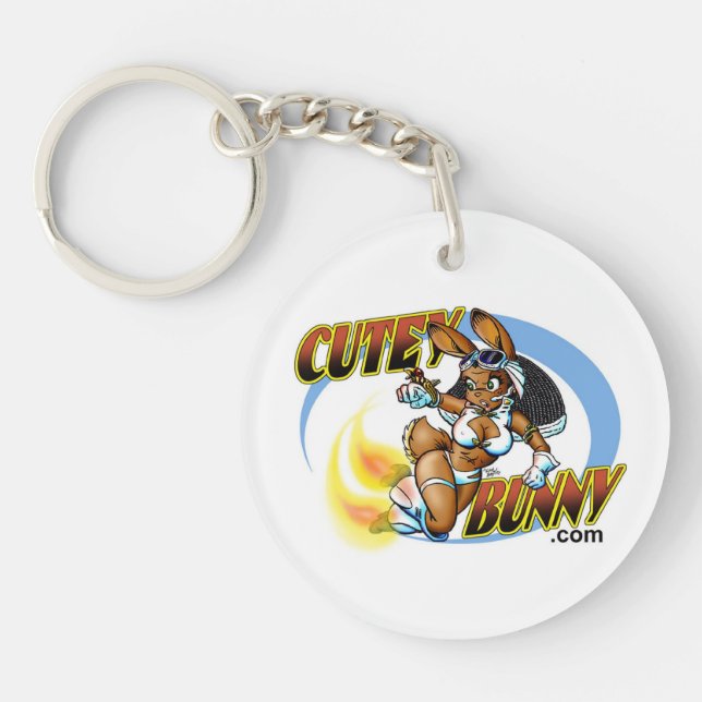 PORTE-CLEFS LAPIN CLASSIQUE DE ROCKET ! (Devant)