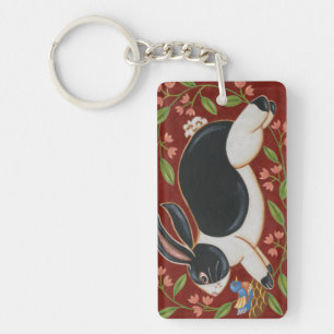 Porte-clefs Lapin Folk