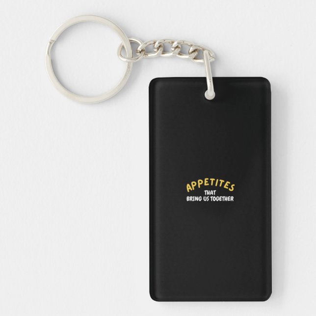 Porte-clefs L'appétit qui nous rassemble (Devant)