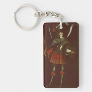 Porte-clefs L'Archange Michel par Francisco de Zurbarán