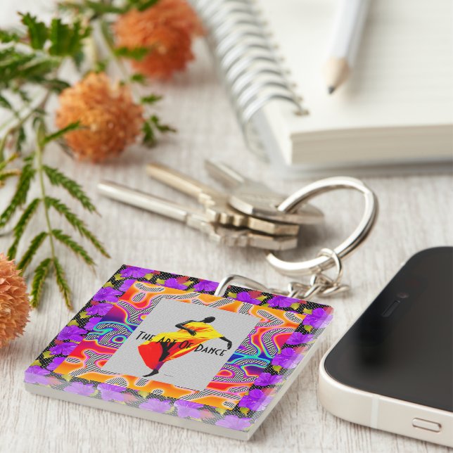 Porte-clefs L'art de la danse (Devant Droit)