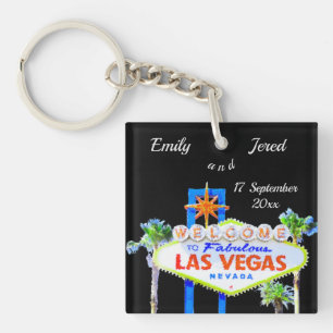 Porte-clefs Las Vegas Mariage    FavorKeychain