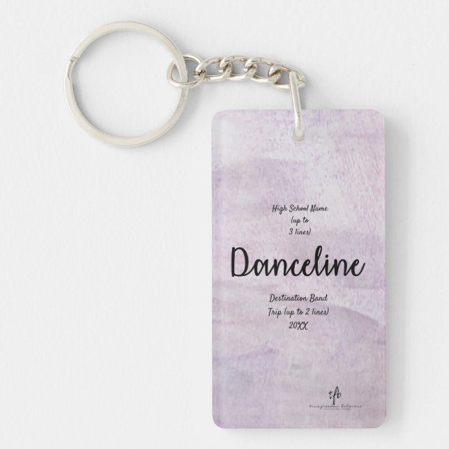 Porte-clefs Lavender Delite Danceline Band Trip Pers. Porte-cl (Devant)