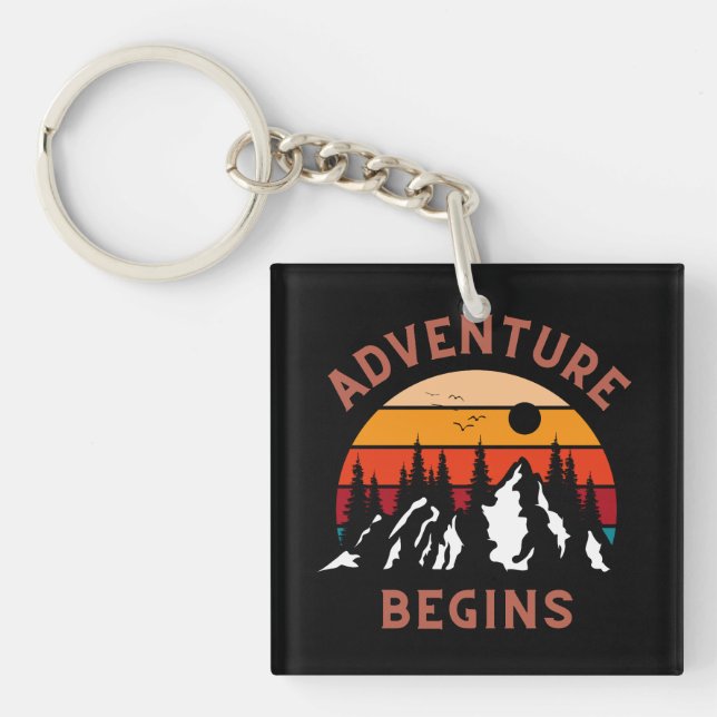 Porte-clefs L'aventure commence (Devant)