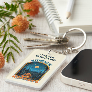 Porte-clefs L'aventure est en attente personnalisée