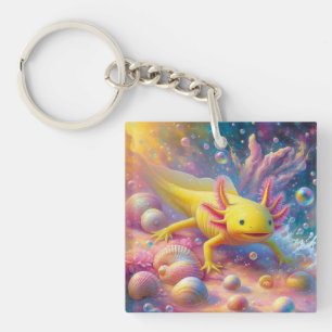 Porte-clefs L'Axolotl Joyeux