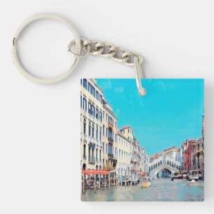 Porte-clefs ldp VENICE - Grand Canal - Plage du Rialto -