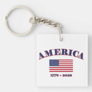 Porte-clefs Le 250e anniversaire de l'Amérique