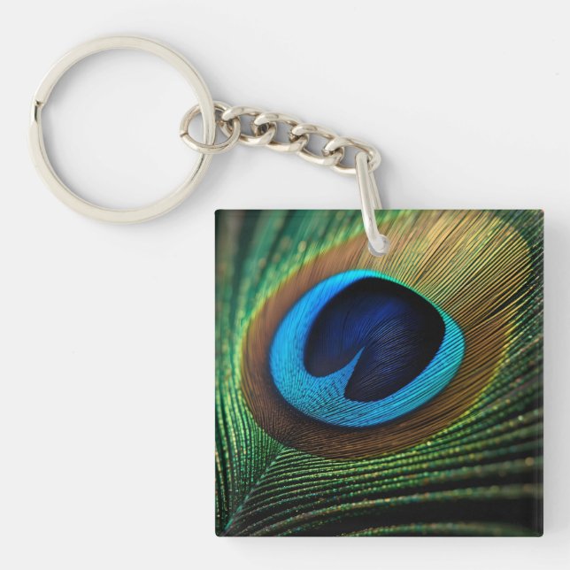Porte-clefs Le bijou de Peacock (Devant)