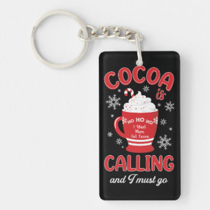Porte-clefs Le cacao est en train d'appeler