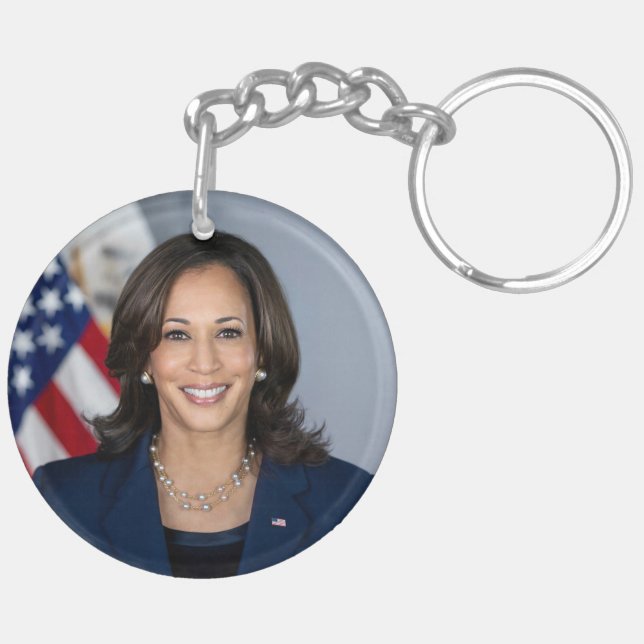 Porte-clefs Le candidat du président Kamala Harris US 2024 (Dos gauche)