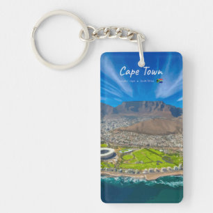 Porte-clefs Le Cap, Afrique du Sud - Vue de la Montagne de la 