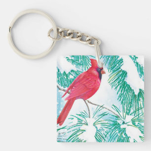 Porte-clefs Le cardinal -