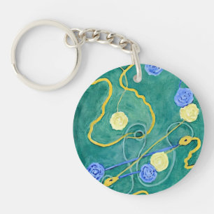 Porte-clefs Le chaos primitif par Hilma af Klint