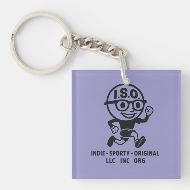 Porte-clefs Le chapeau ISO (Devant)