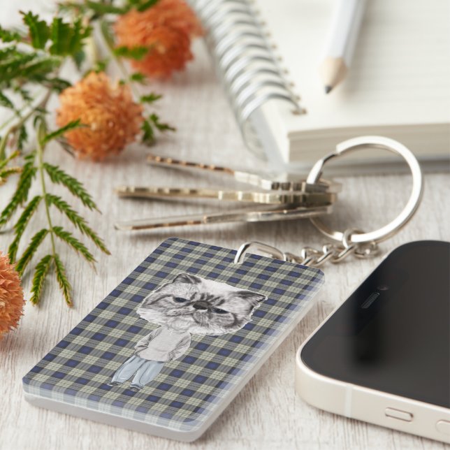 Porte-clefs le chat (Devant droit)