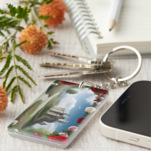 Porte-clefs Le château à travers le portail Wonderland