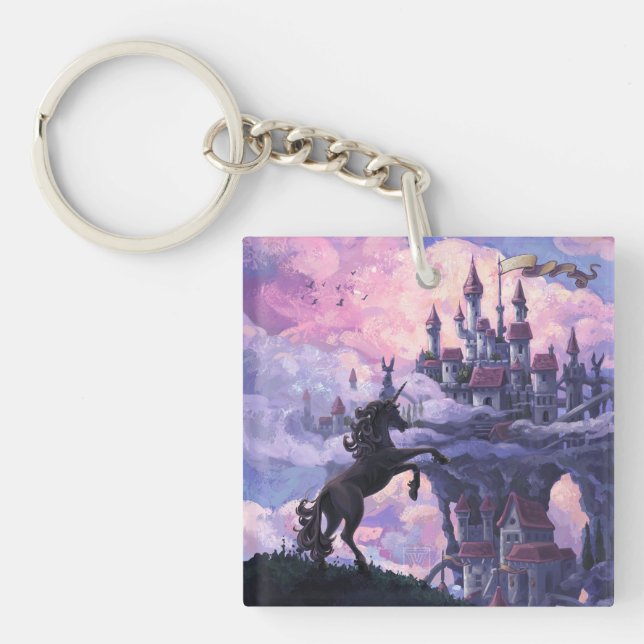 Porte-clefs Le château de Unicorn (Devant)