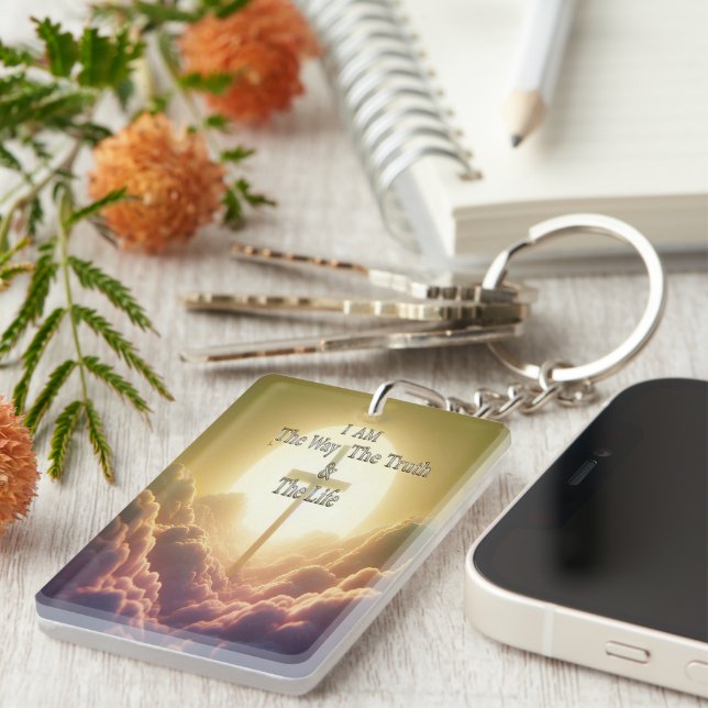 Porte-clefs Le chemin (Devant droit)