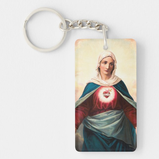 Porte-clefs Le Cœur immaculé de Marie (Devant)