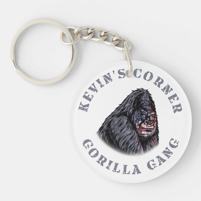 Porte-clefs Le coin de Kevin GORILLA GANG (Devant)