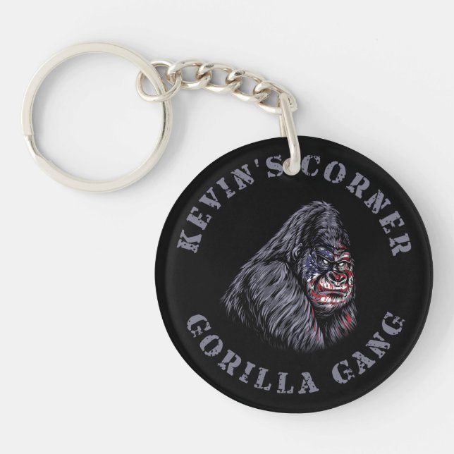 Porte-clefs Le coin de Kevin GORILLA GANG (Devant)