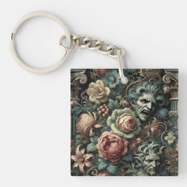 Porte-clefs ⚰️ Le Conseil du chagrin - Gothique victorien (Devant)