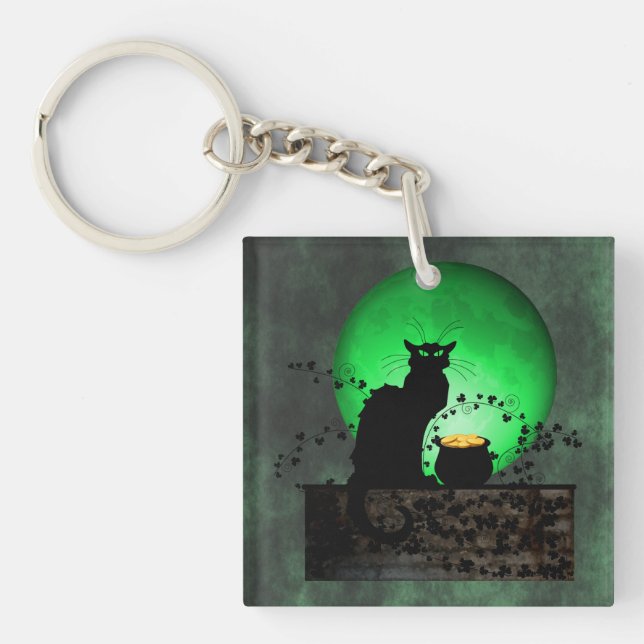 Porte-clefs Le Conversation de St. Patrick Noir (Devant)