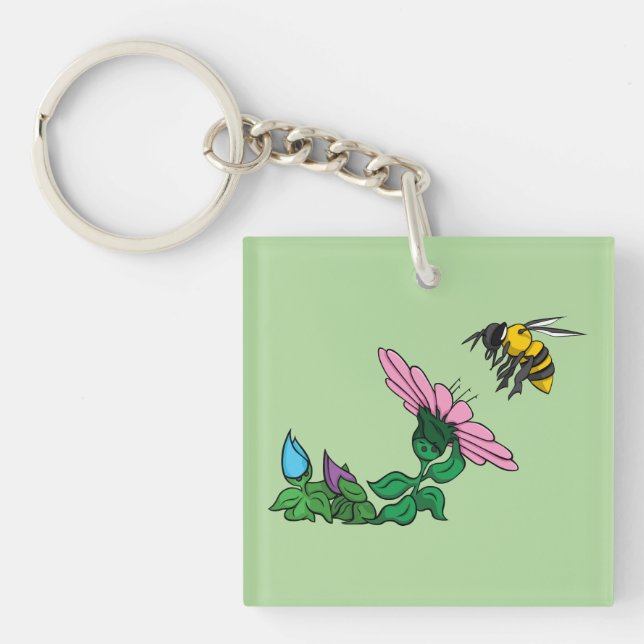 Porte-clefs Le défenseur Porte - clé acrylique (Devant)